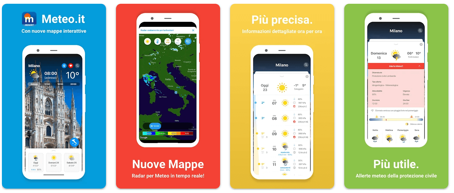 Le 8 App Meteo più affidabili - Vitalowcost